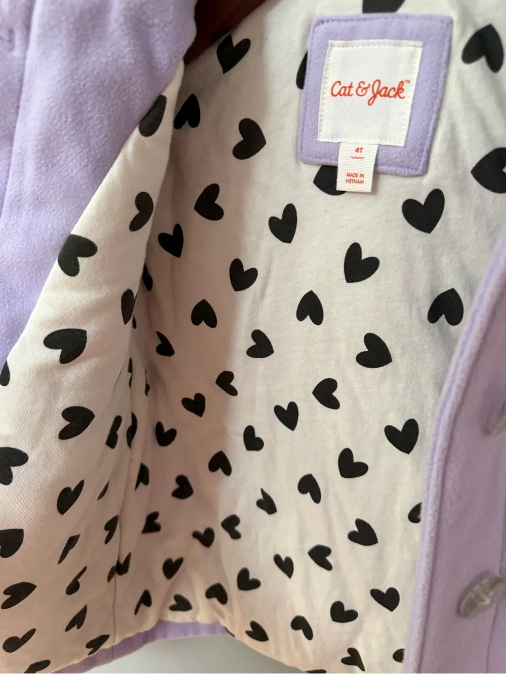 Cat & Jack unicorn Hooded Kids' coat